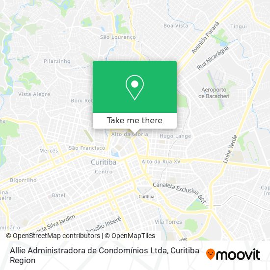 Allie Administradora de Condomínios Ltda map