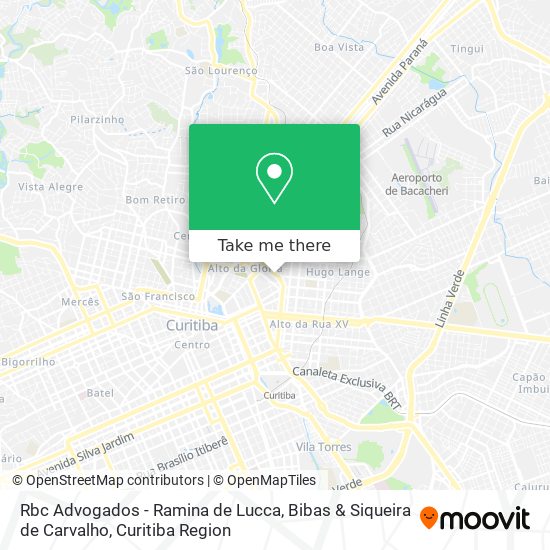 Rbc Advogados - Ramina de Lucca, Bibas & Siqueira de Carvalho map