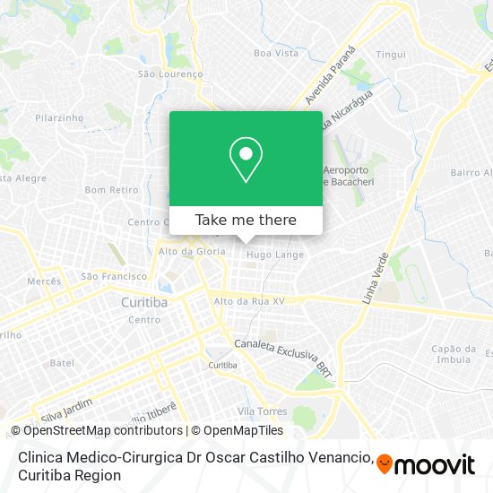 Clinica Medico-Cirurgica Dr Oscar Castilho Venancio map