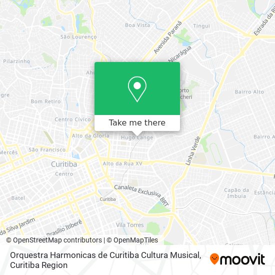 Orquestra Harmonicas de Curitiba Cultura Musical map