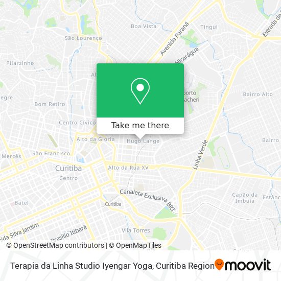 Terapia da Linha Studio Iyengar Yoga map