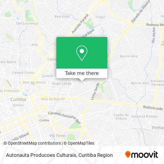 Autonauta Producoes Culturais map