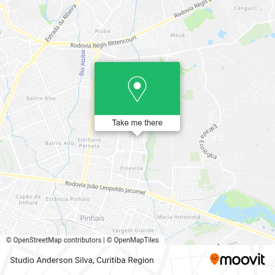 Studio Anderson Silva map