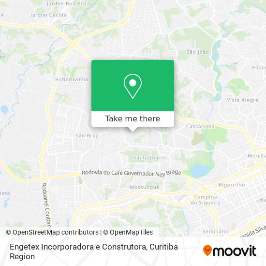 Engetex Incorporadora e Construtora map