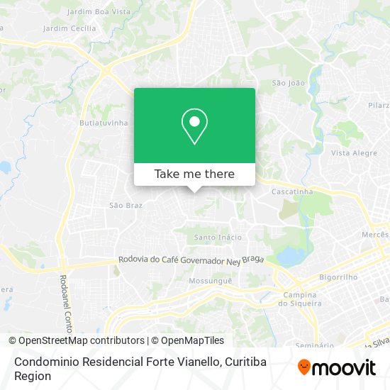 Condominio Residencial Forte Vianello map