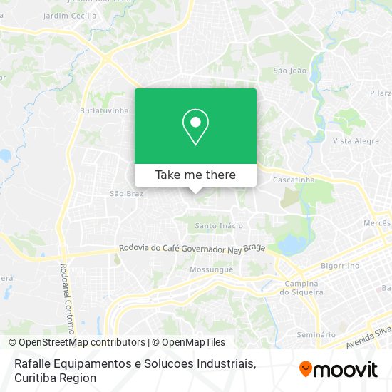 Rafalle Equipamentos e Solucoes Industriais map