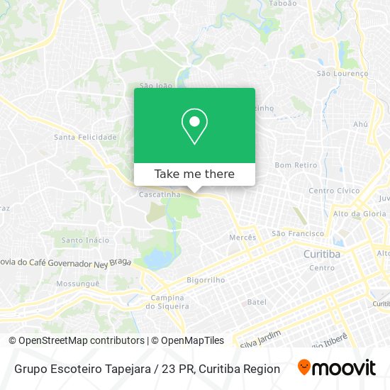 Grupo Escoteiro Tapejara / 23 PR map