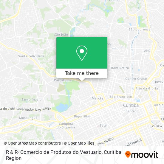 Mapa R & R- Comercio de Produtos do Vestuario