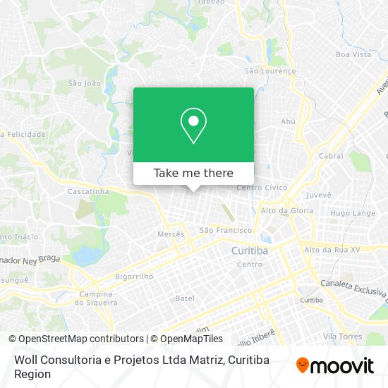 Woll Consultoria e Projetos Ltda Matriz map