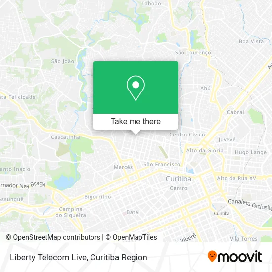 Liberty Telecom Live map
