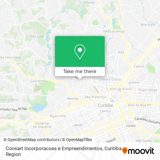 Consart Incorporacoes e Empreendimentos map