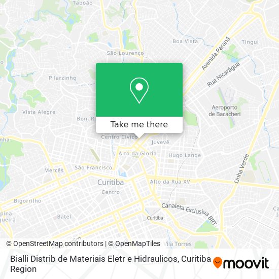Bialli Distrib de Materiais Eletr e Hidraulicos map
