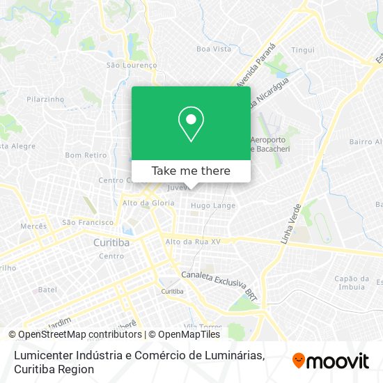 Lumicenter Indústria e Comércio de Luminárias map