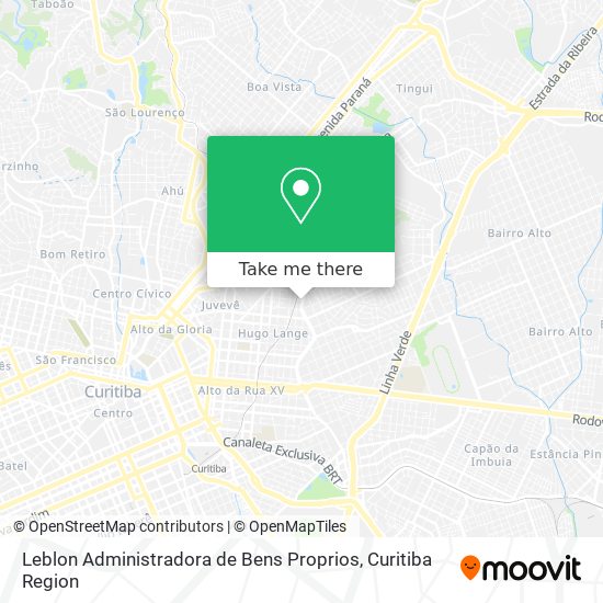 Leblon Administradora de Bens Proprios map