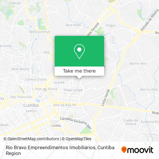 Mapa Rio Bravo Empreendimentos Imobiliários