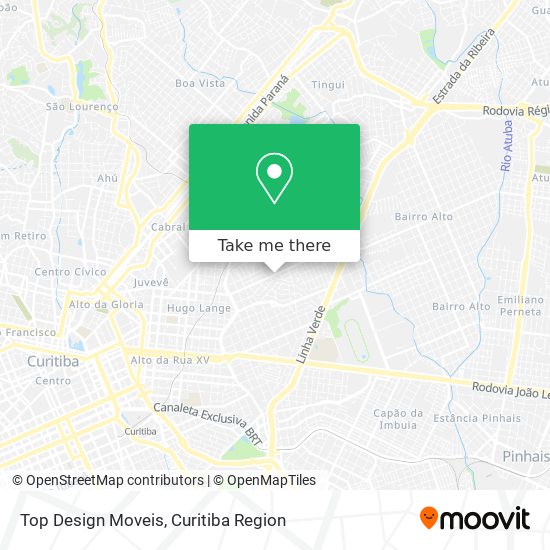 Top Design Moveis map