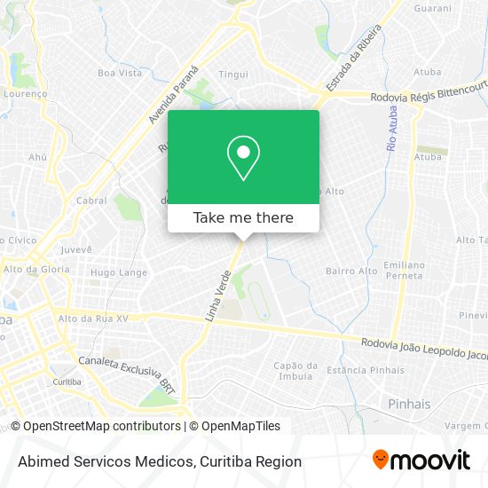 Abimed Servicos Medicos map