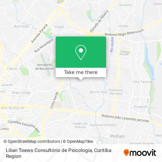 Lilian Toews Consultório de Psicologia map