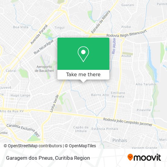 Garagem dos Pneus map