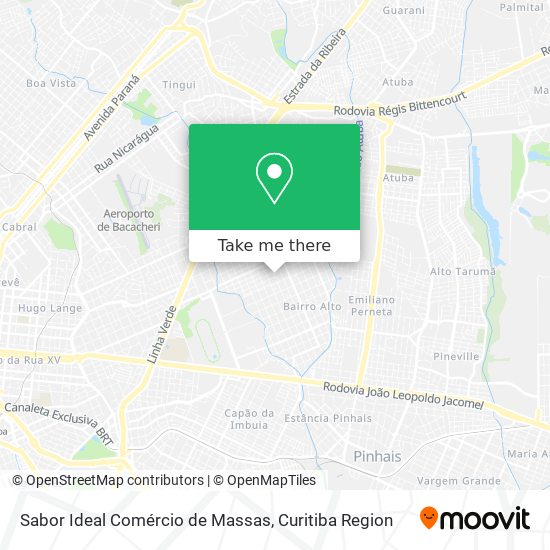 Sabor Ideal Comércio de Massas map