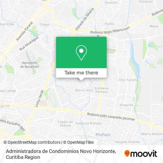 Administradora de Condominios Novo Horizonte map
