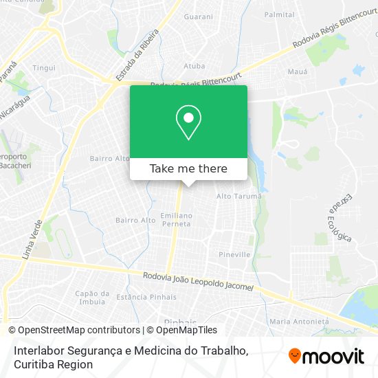 Interlabor Segurança e Medicina do Trabalho map
