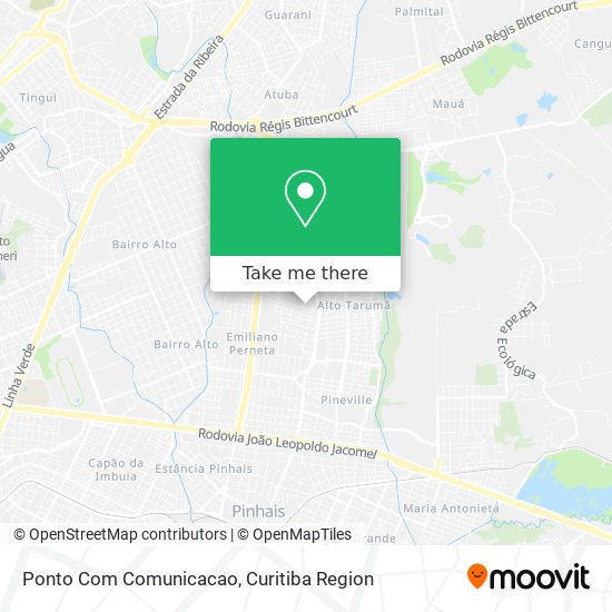 Mapa Ponto Com Comunicacao