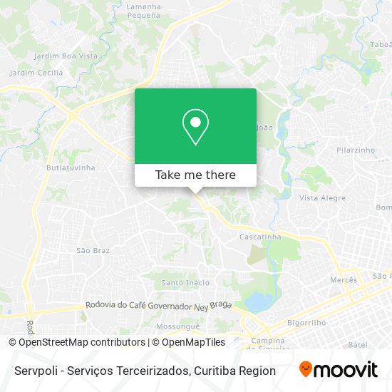 Servpoli - Serviços Terceirizados map