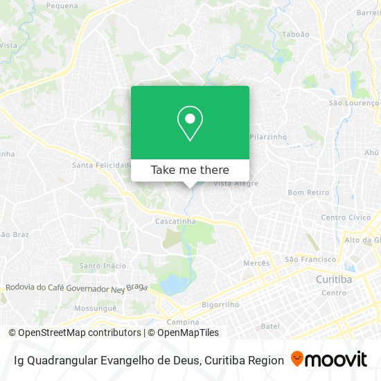 Ig Quadrangular Evangelho de Deus map