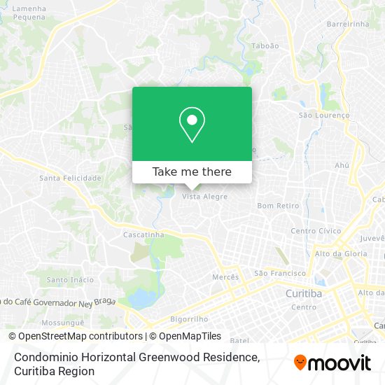 Condominio Horizontal Greenwood Residence map