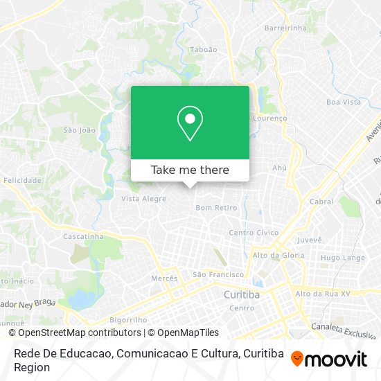 Rede De Educacao, Comunicacao E Cultura map