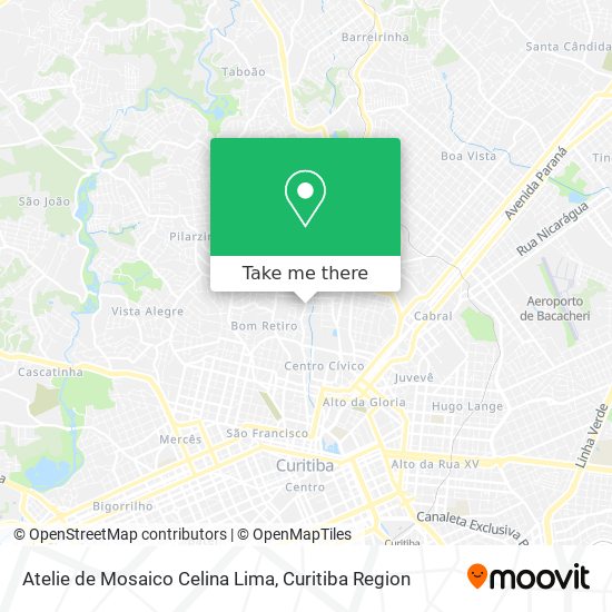 Atelie de Mosaico Celina Lima map