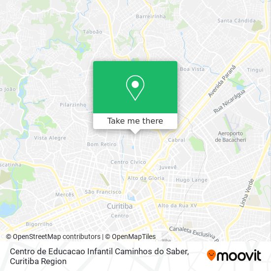 Centro de Educacao Infantil Caminhos do Saber map