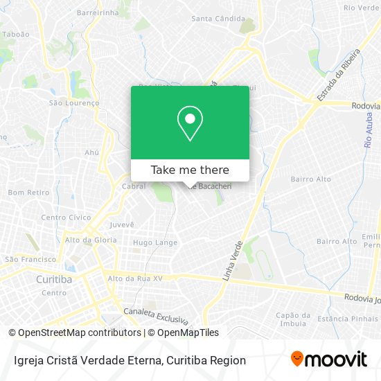 Igreja Cristã Verdade Eterna map