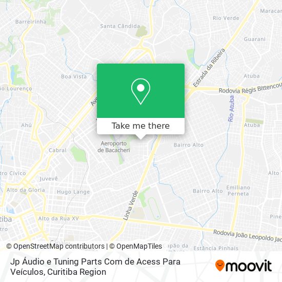 Jp Áudio e Tuning Parts Com de Acess Para Veículos map