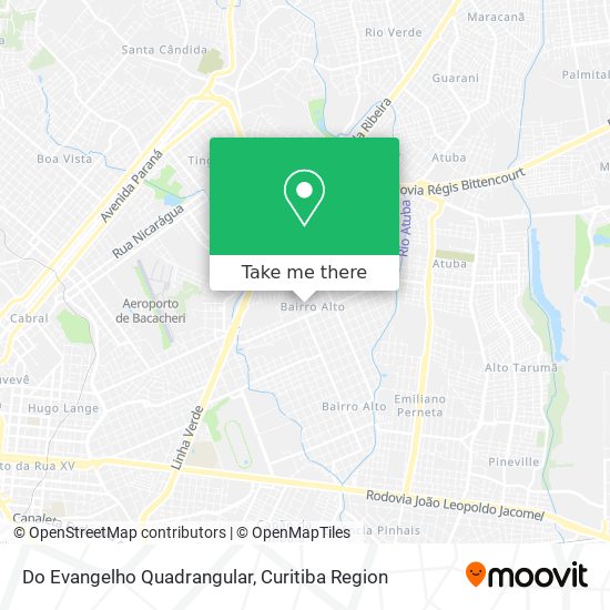 Do Evangelho Quadrangular map