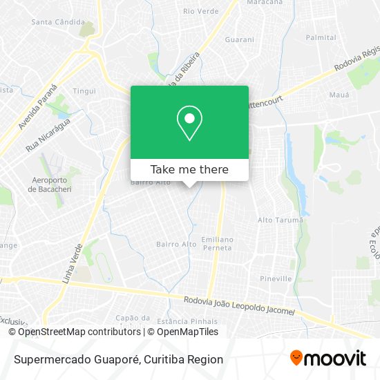 Supermercado Guaporé map