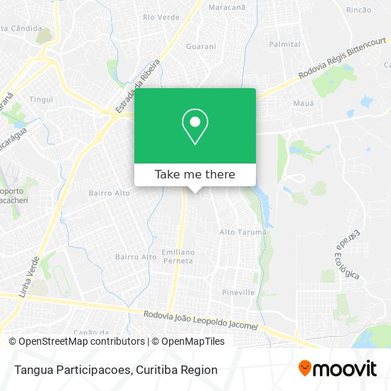 Tangua Participacoes map