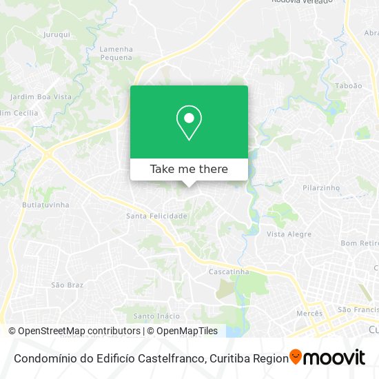 Condomínio do Edificío Castelfranco map