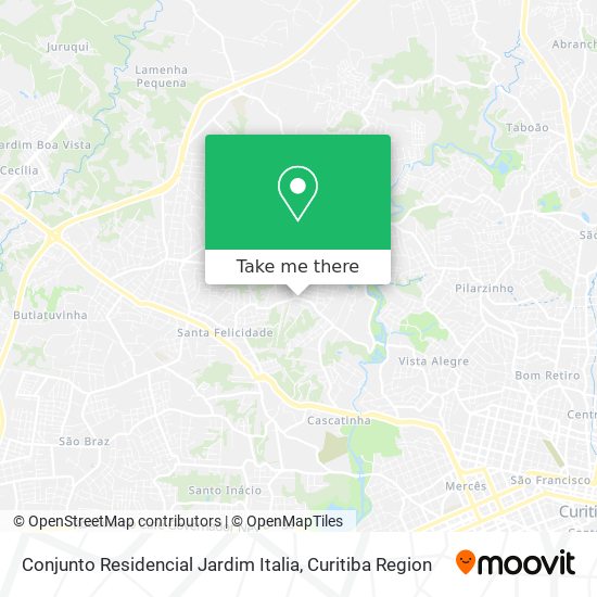 Conjunto Residencial Jardim Italia map