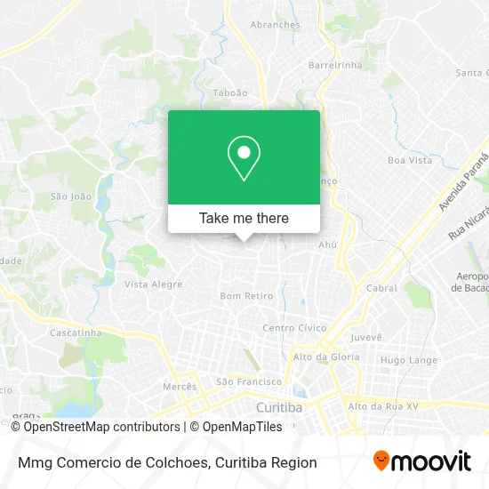 Mmg Comercio de Colchoes map