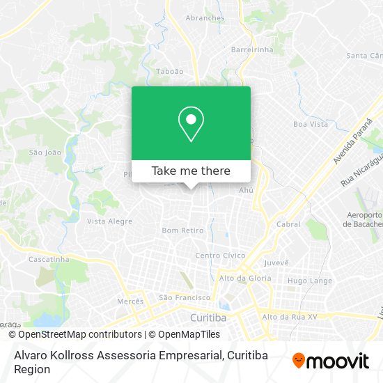 Alvaro Kollross Assessoria Empresarial map