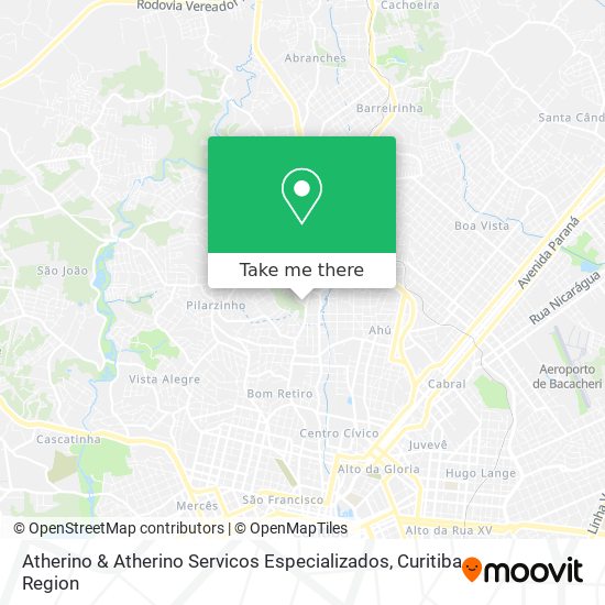 Atherino & Atherino Servicos Especializados map