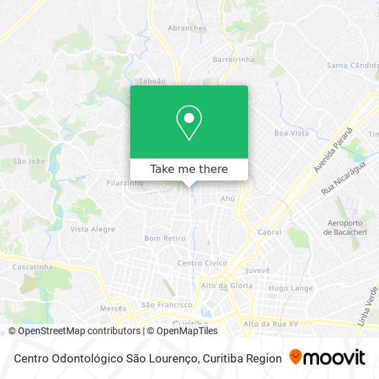 Centro Odontológico São Lourenço map
