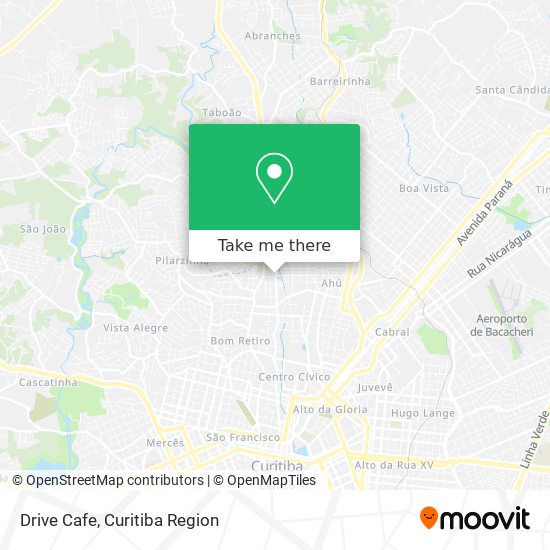 Drive Cafe map