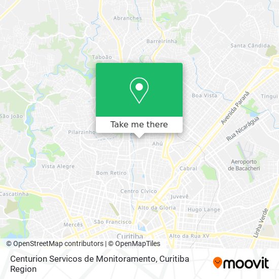 Centurion Servicos de Monitoramento map