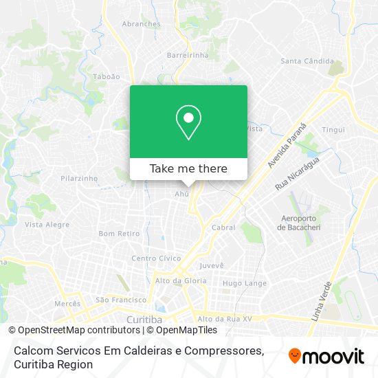 Calcom Servicos Em Caldeiras e Compressores map