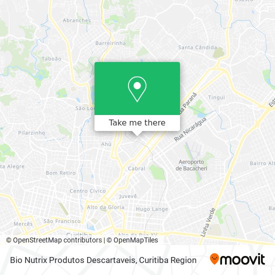 Bio Nutrix Produtos Descartaveis map