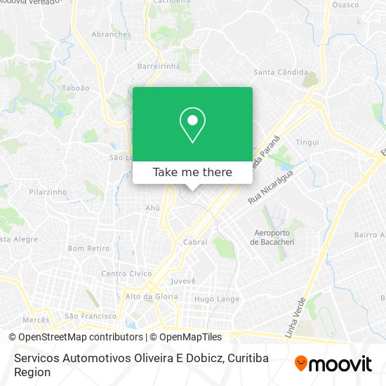 Servicos Automotivos Oliveira E Dobicz map