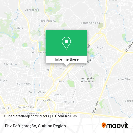 Rbv-Refrigaração map